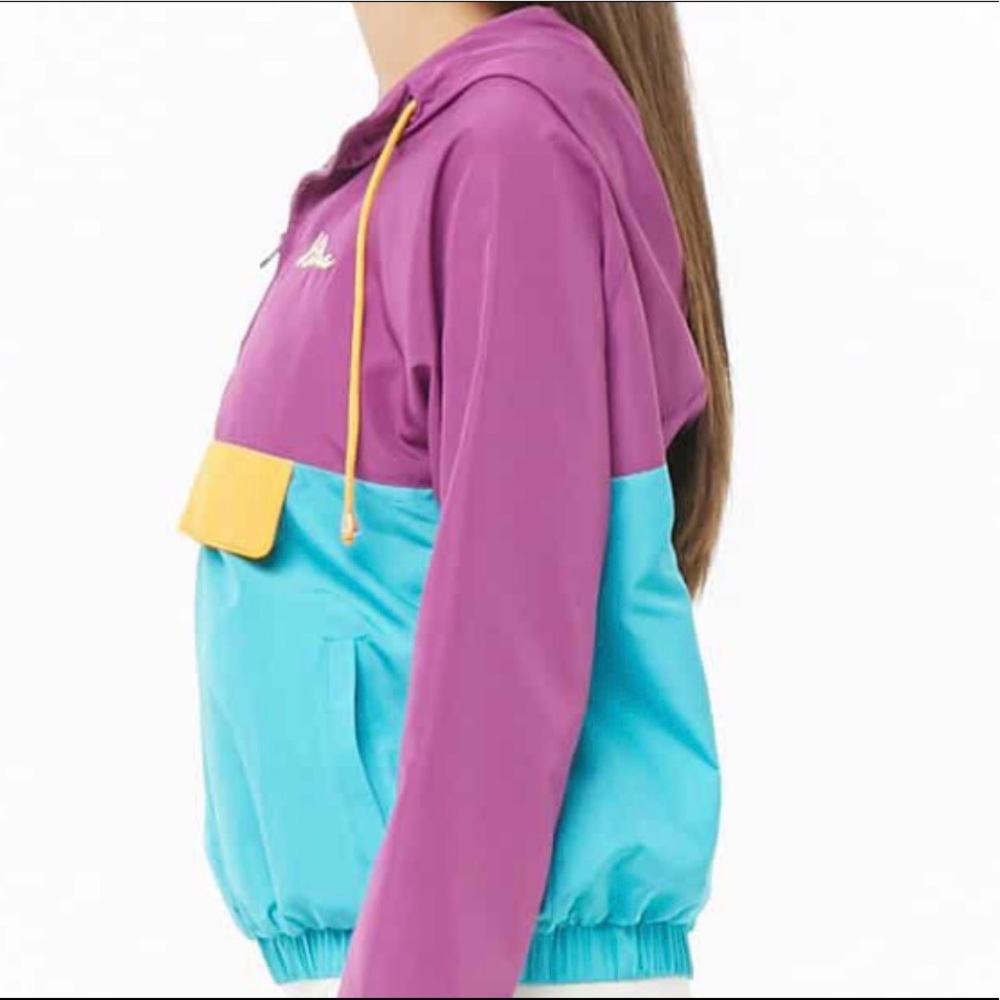 Forever 21  Pullover Windbreaker Jacket. - Picture 2 of 4